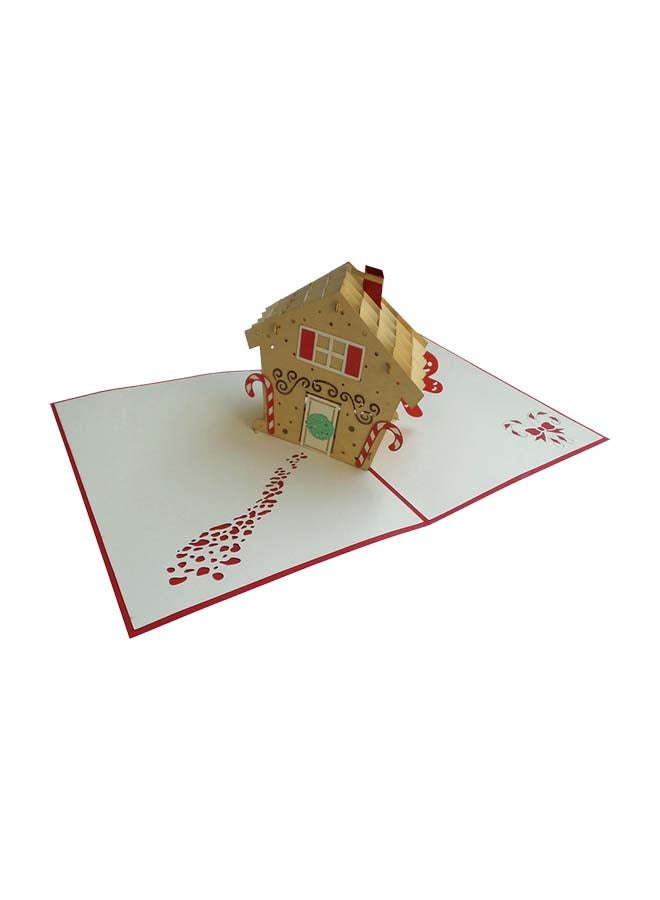 Gingerbread House Greeting Card