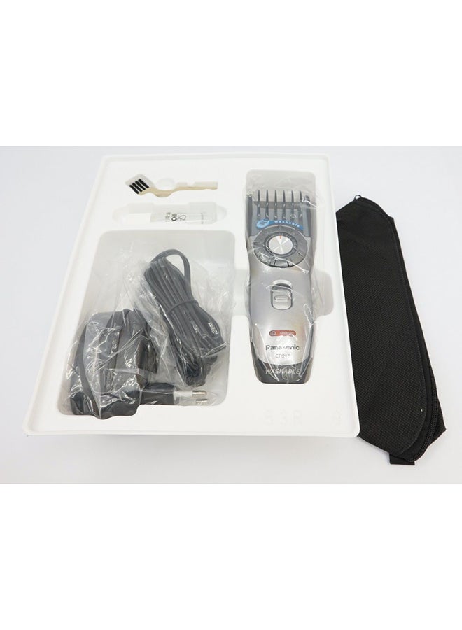 Panasonic - Rechargeable Hair Trimmer Grey/Silver - Image 1