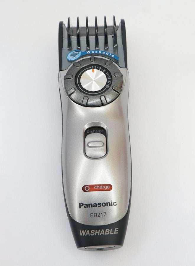 Panasonic - Rechargeable Hair Trimmer Grey/Silver - Image 1