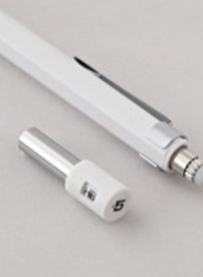MUJI Low Center Of Gravity Mechanical Pencil White - Image 2