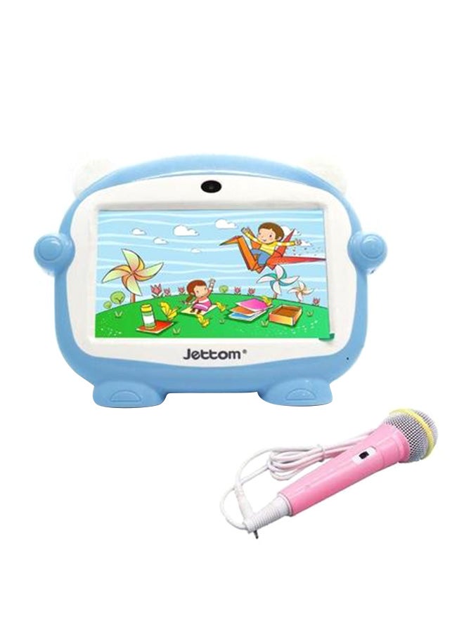 JETTOM - J1 Kids Tablet 7-Inch, 1GB RAM, 16GB, Wi-Fi, Blue With 2 Microphones - Image 1