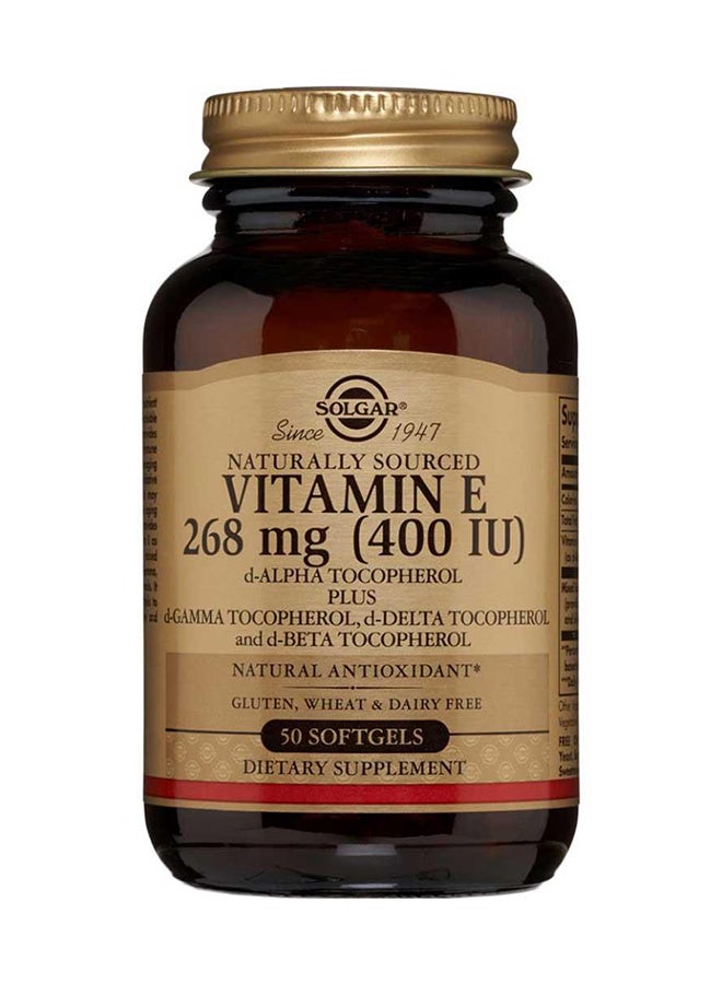 Solgar Vitamin E - 50 Softgels