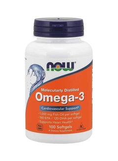 Now Foods Omega-3 Cardiovascular Support - 100 Softgels 