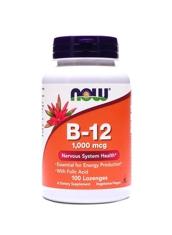 Vitamin B-12 - 100 Lozenges