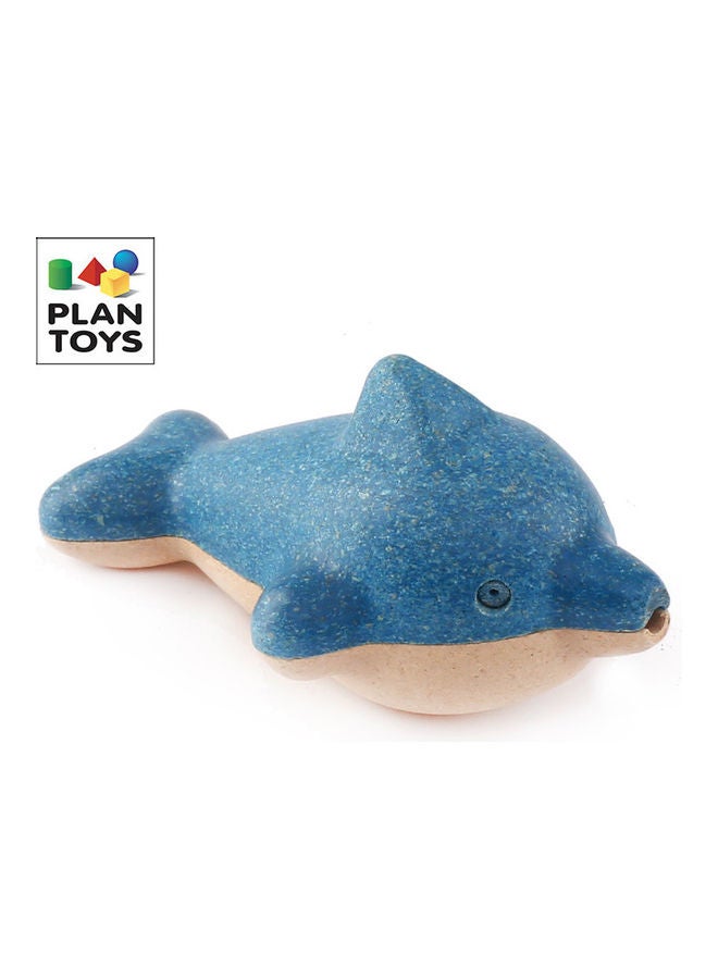 PlanToys Wooden Dolphin Whistle 8.3 x 5 x 4cm  - Image 1