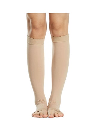 Pair Of Open Toe Compression Stockings Mcm - v1606812168/N42702245A_1