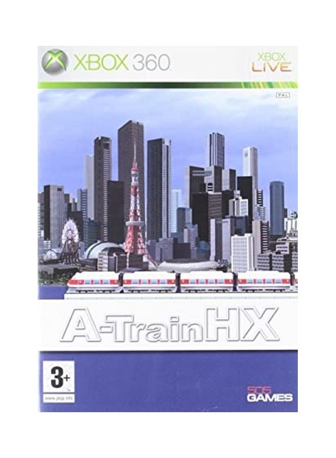 505 جيمز لعبة "A-TrainHX" - لجهاز إكس بوكس 360 - strategy - xbox_360