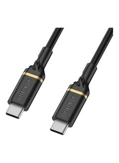 أوتربوكس كابل بمنفذ USB طراز C إلى USB طراز C بتقنية PD أسود  - Image 1