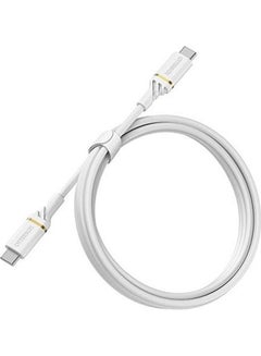 أوتربوكس كابل بمنفذ USB طراز C إلى USB طراز C بتقنية PD أبيض  - Image 2