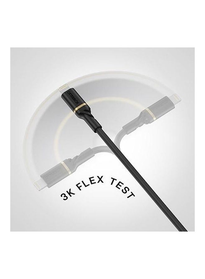 أوتربوكس - كابل بمنفذ USB طراز C إلى USB طراز C بتقنية PD أبيض - Image 1