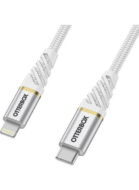 USB-C To Lightning Cable White