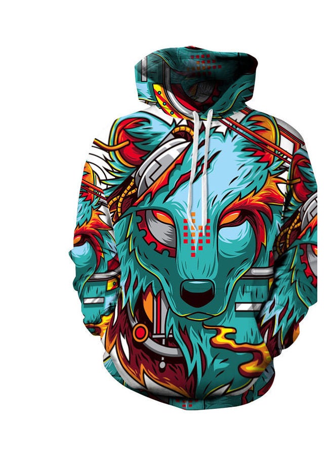 Fashion Hoodie Sweatshirt Multicolour  - Image 1