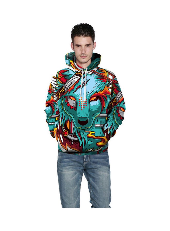 Fashion Hoodie Sweatshirt Multicolour  - Image 4