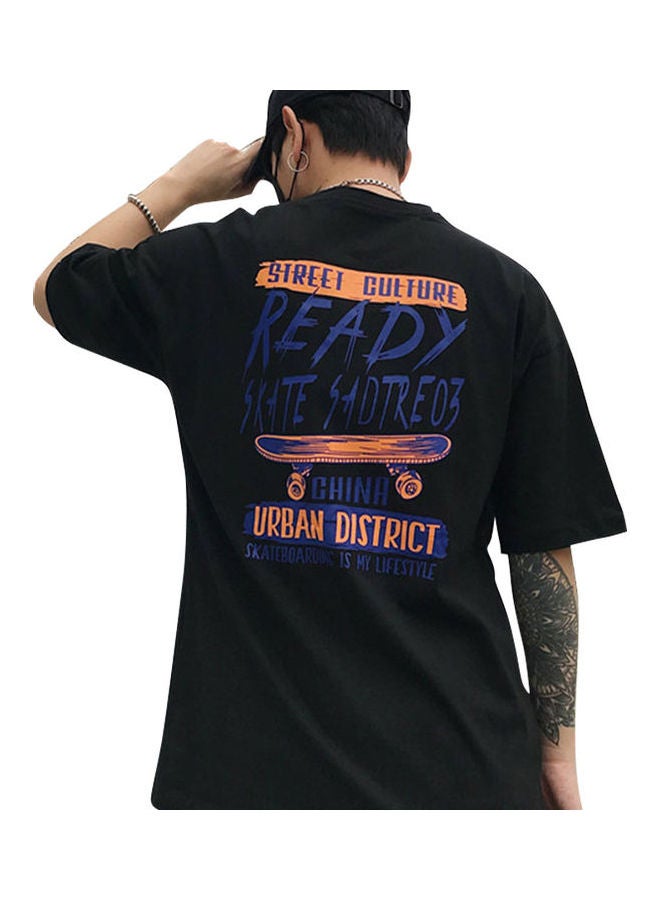 Short Sleeves T Shirt Black  - Image 1
