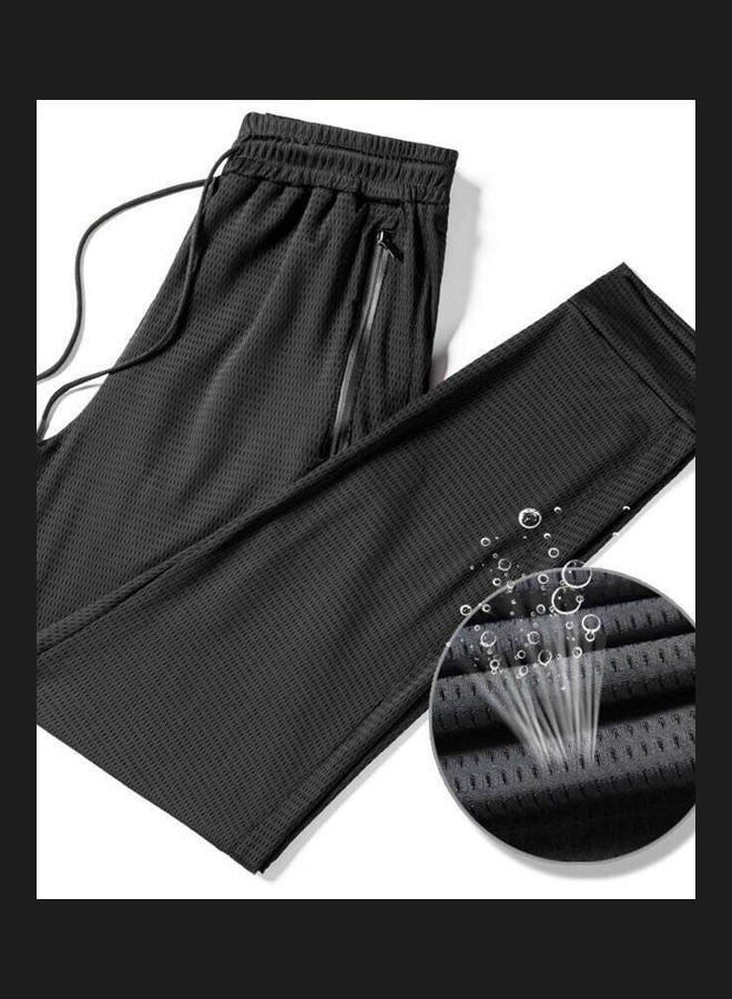 Quick Dry Joggers Black  - Image 1
