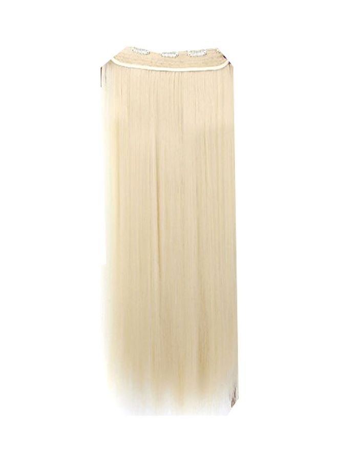 S-noilite - Clip-In Hair Extension Bleach Blonde 30inch - Image 1