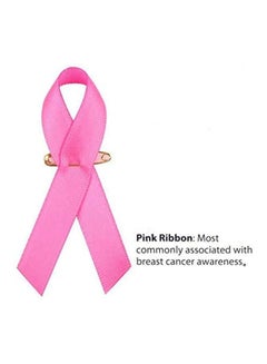 Vitacelli 200-Piece Satin Breast Cancer Awareness Ribbon Pins  - Image 3