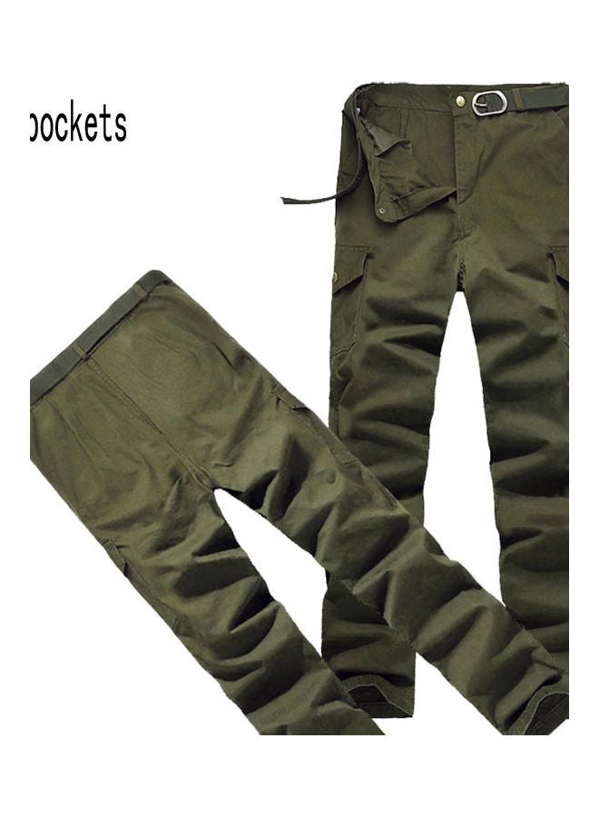 Overalls Mechanic Welder Trousers With Multi Pockets Green  - Image 2