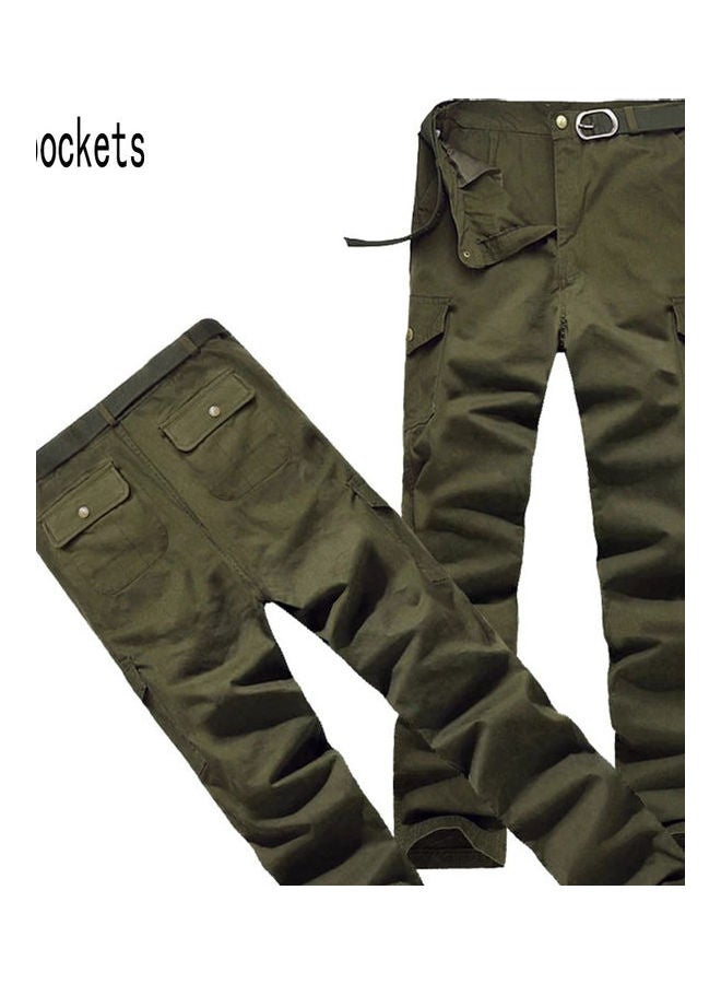 Overalls Mechanic Welder Trousers With Multi Pockets Green  - Image 2