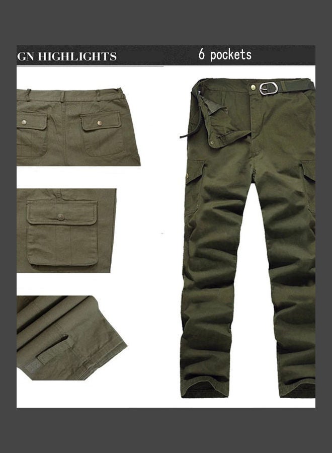 Overalls Mechanic Welder Trousers With Multi Pockets Green - Image 5