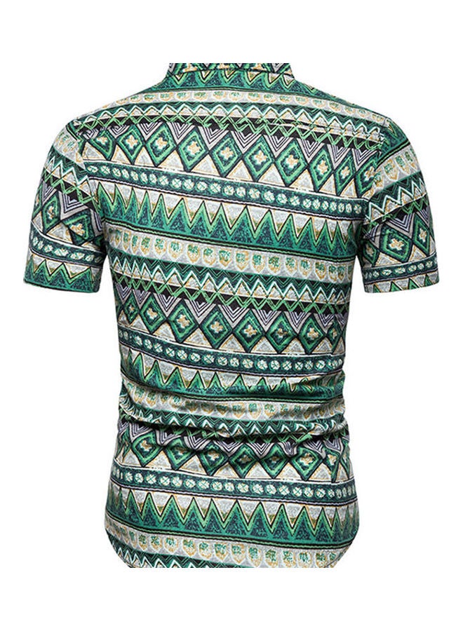 Floral Pattern T Shirt Multicolour - Image 2