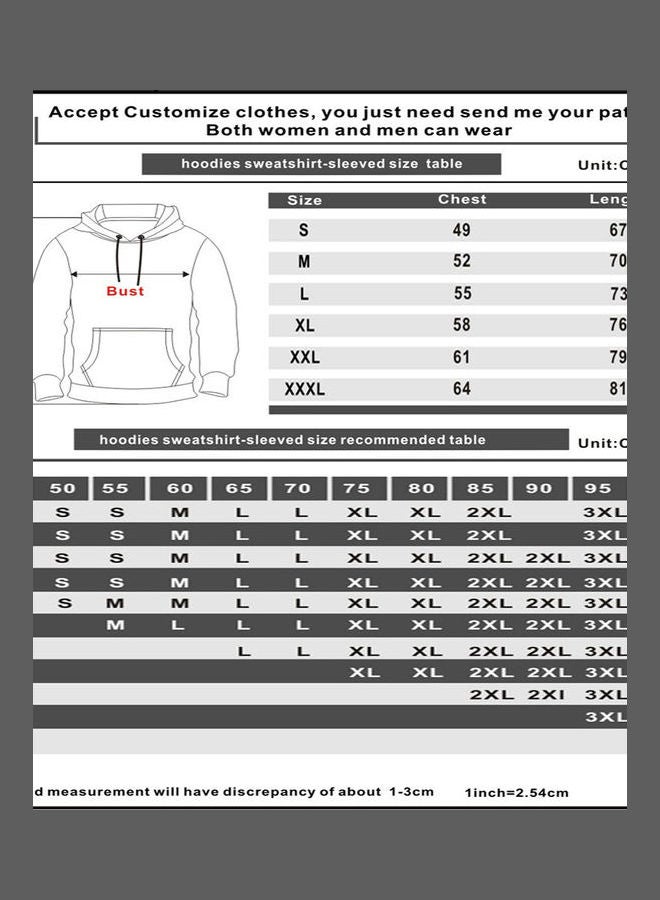 Totem Dragon 3D Printed Hoodie White/Black - Image 2