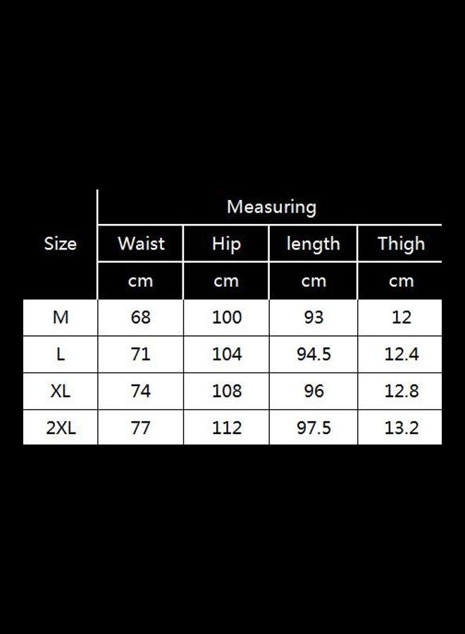 High Waist Elastic Drawstring Sweatpants Black  - Image 3