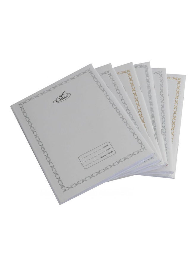 class 100-Sheets Excercise Notebook White  - Image 2