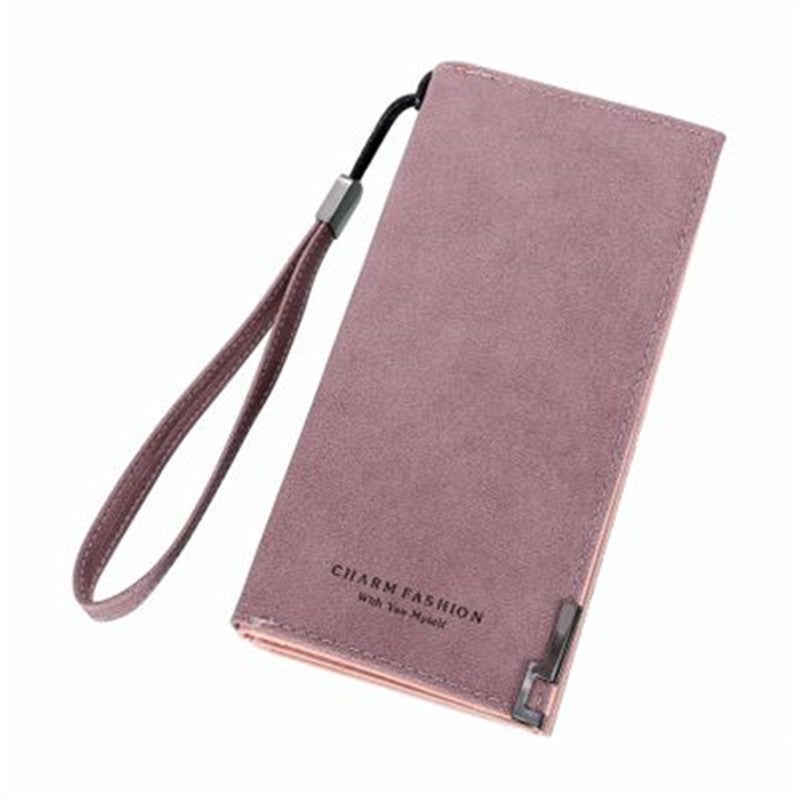 FRIEET - Women's Frosted Stylish Handbag Dark Pink - Image 1