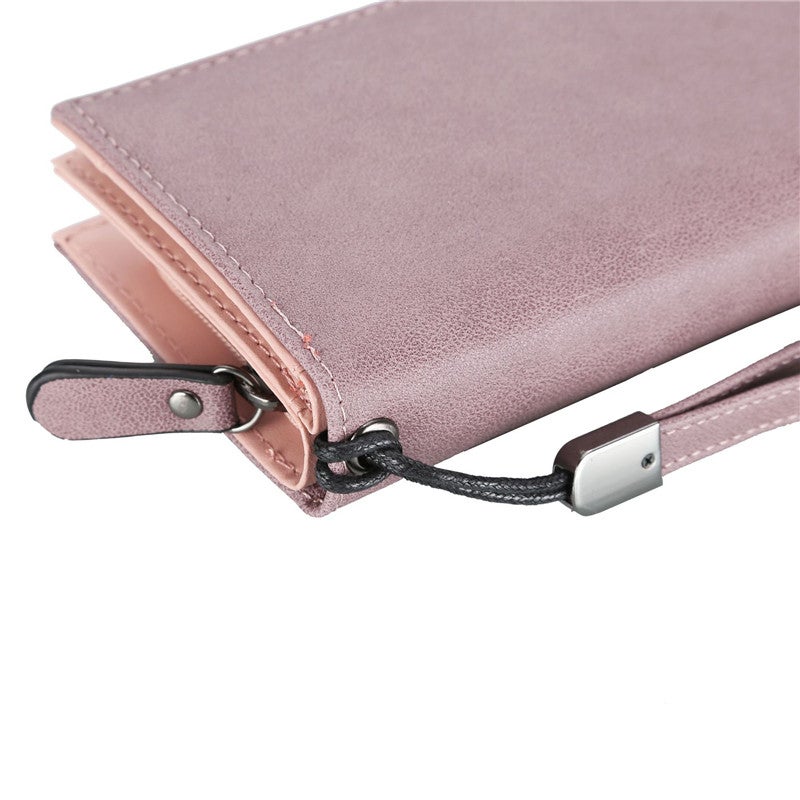 FRIEET - Women's Frosted Stylish Handbag Dark Pink - Image 1