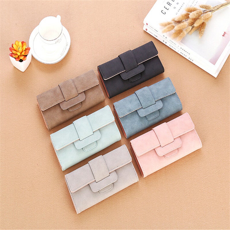 FRIEET High Quality Lightweight Ladies Wallet Blue - Image 3