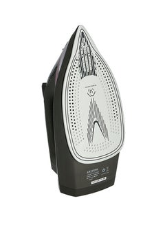 KRYPTON Ceramic Steam Iron With Variable Steam Control, Ceramic Soleplate, Self Clean Function, Wet & Dry 2200 W KNSI6137 Black/Grey  - Image 3