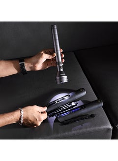 كريبتون مصباح يدوي LED قابل للشحن أسود  - Image 5