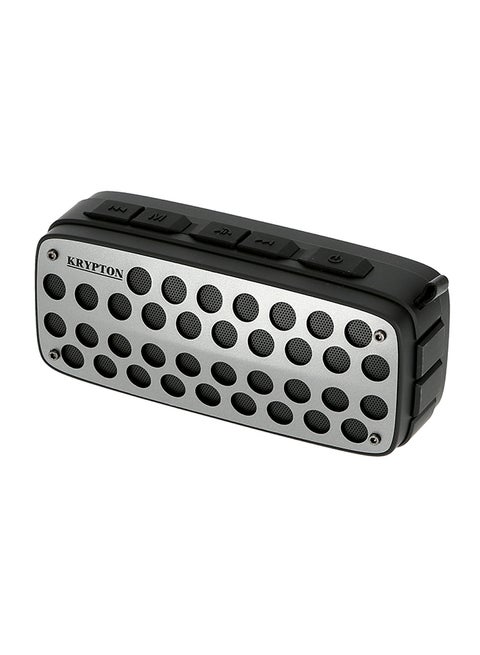 Rechargeable Bluetooth Speaker Silver/Black
