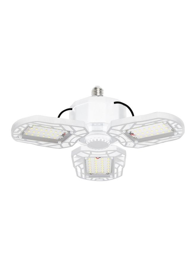 مصباح LED قابل للطي مكون من 4 ألواح أبيض 16.5x11.5x14.5سم 