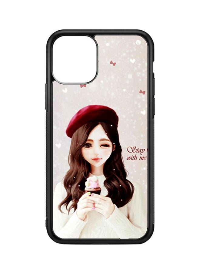 BP Protective Case Cover For Apple iPhone 11 Pro Max Beige/Red/White