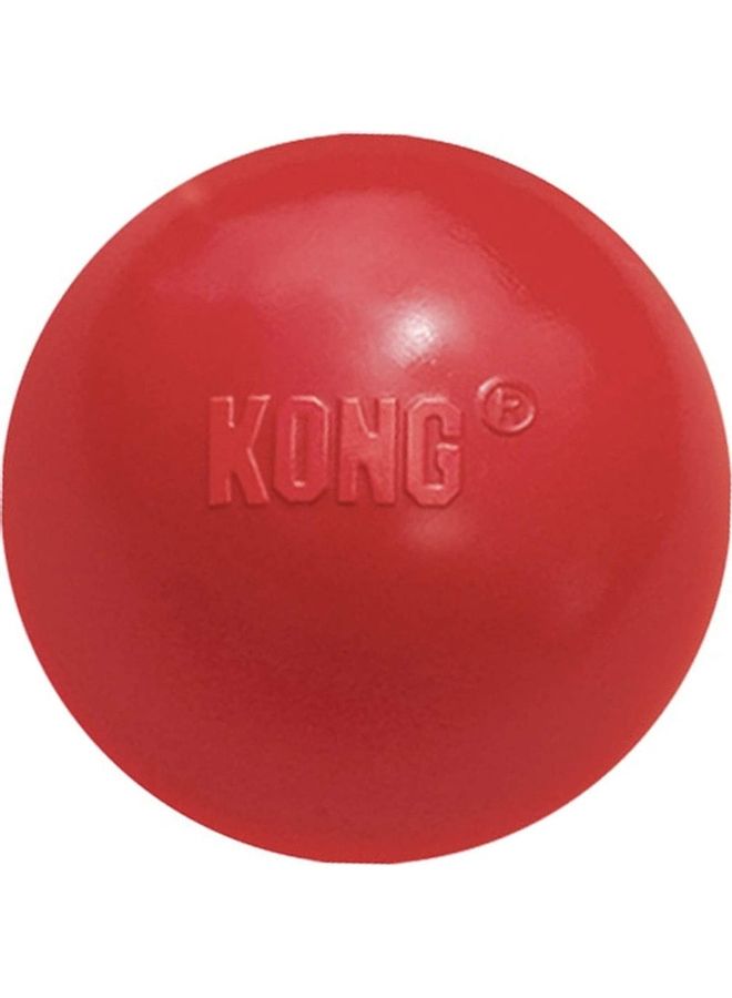 Kong Durable Rubber Ball Red Medium - Image 3
