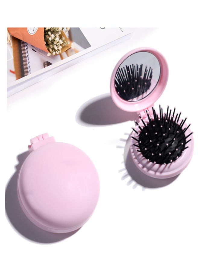 Arabest - Detangling Comb With Mirror Pink - Image 1