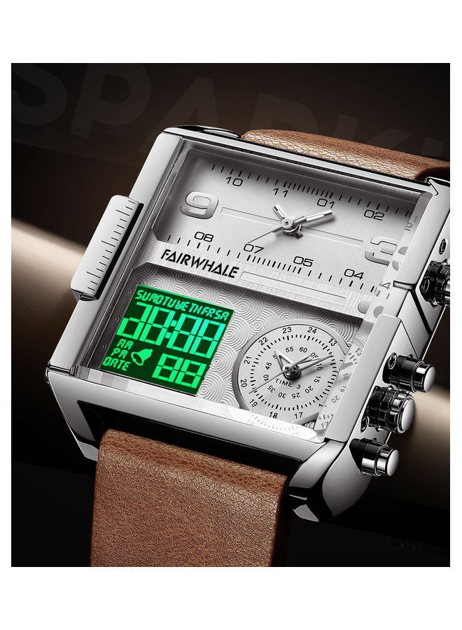 Beauenty Men's Multi Functional Waterproof Student Tide Card Electronic Watch - Image 4