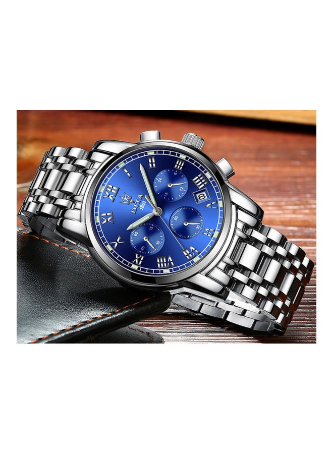 بيوينتي ساعة يد رياضية غير ميكانيكية مقاومة للماء YPH6407 - 42 مم - فضية - Image 3