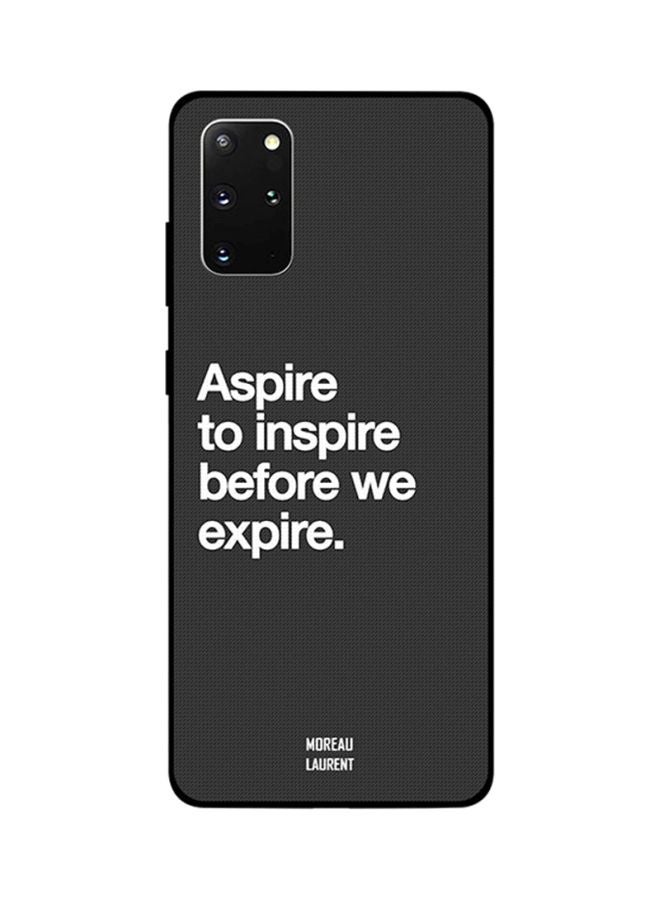 Moreau Laurent Skin Case Cover -for Samsung Galaxy S20 Plus Black/White Black/White