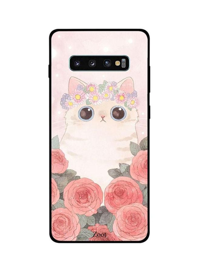 Zoot Protective Case Cover For Samsung Galaxy S10 Plus Cat Roses