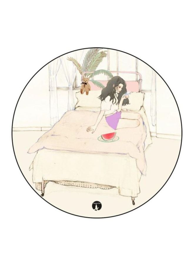 BP Girl Printed Mouse Pad Multicolour