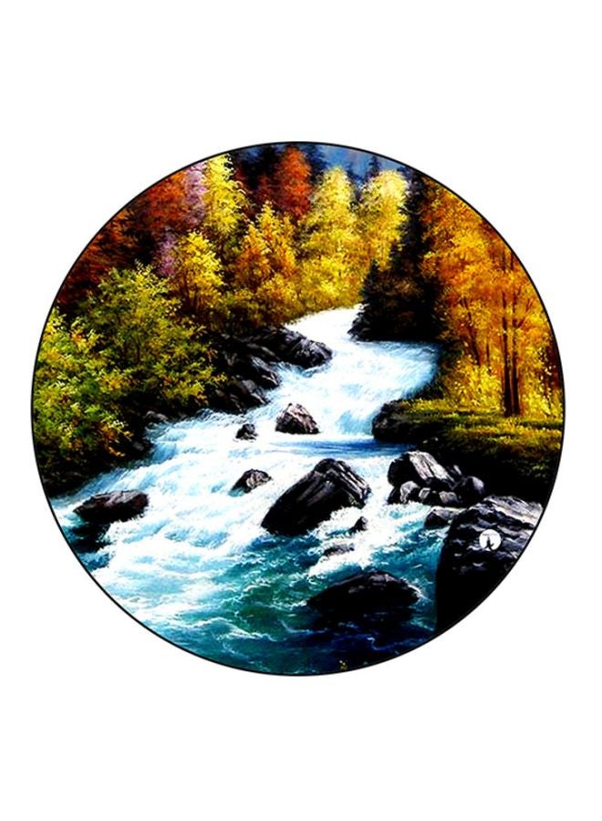 Nature Printed Mouse Pad Multicolour