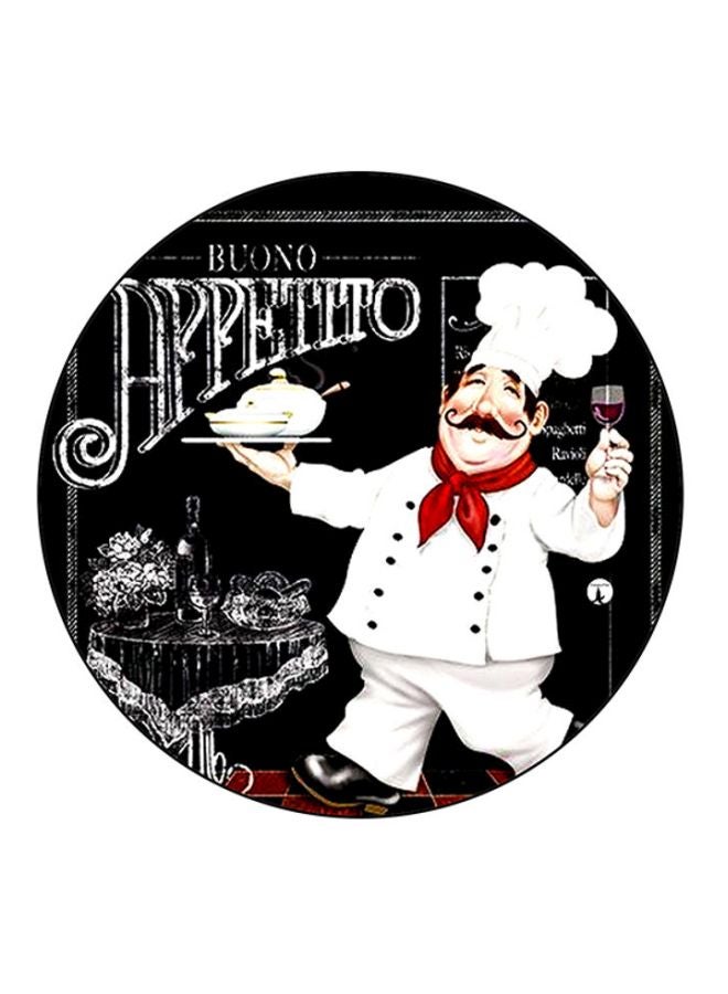 BP Chef Printed Mouse Pad Black/White/Red