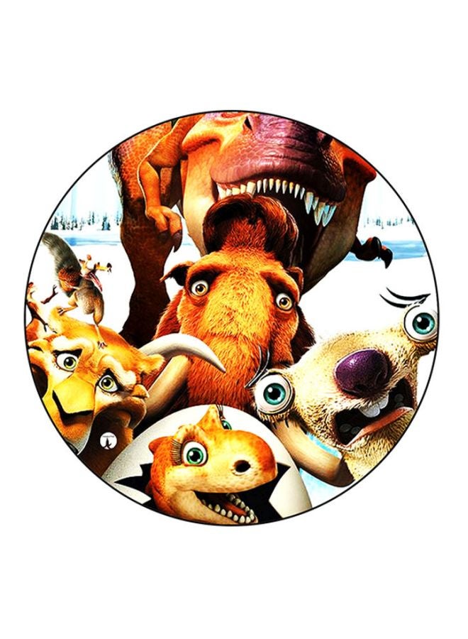 BP Ice Age Printed Mouse Pad Multicolour