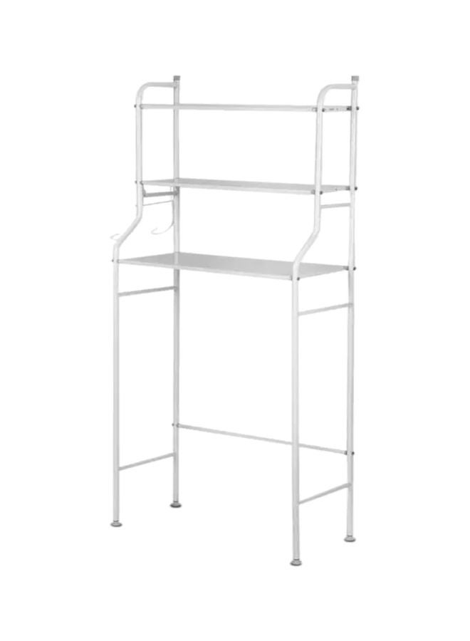 3-Tier Washing Machine Storage Shelve White 65 X 25 X 160cm  - Image 1