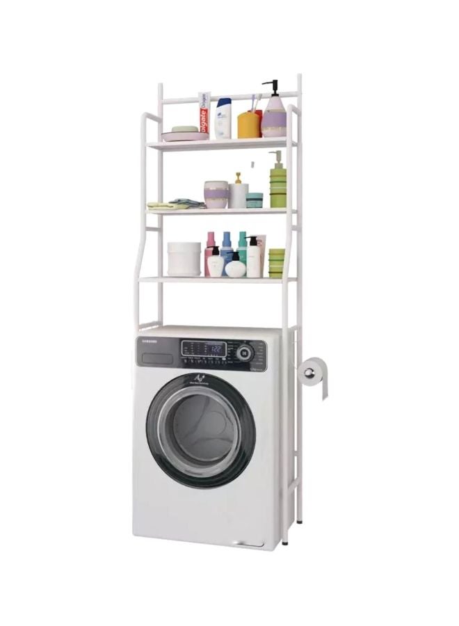 3-Tier Washing Machine Storage Shelve White 65 X 25 X 160cm  - Image 2