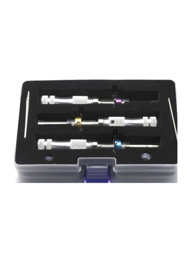 Multifunctional Unlocking Tool Set Silver/Blue/Gold