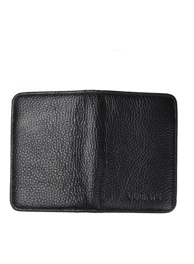 Beauenty - Mini Wallet Zipper Top Multi Functional Leather Coin Bag Black - Image 1
